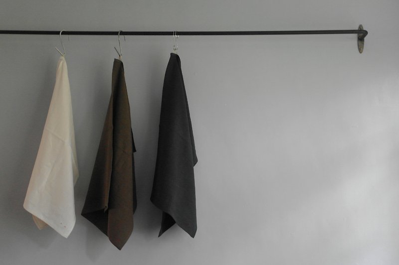 Feel very good multipurpose hemp linen (big - iron gray) - Towels - Other Materials 