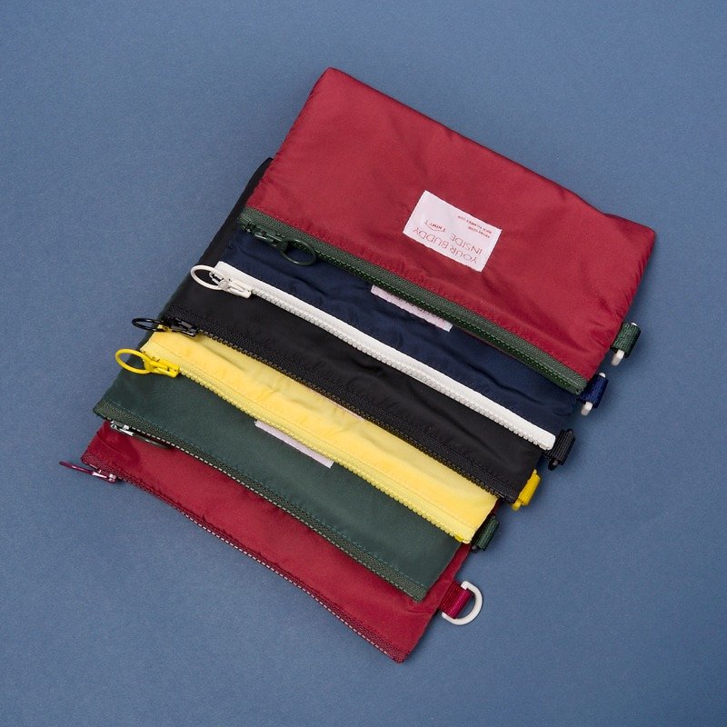 ntmy.小號記憶面料夾層工具包 雜物包 - 化妝袋/收納袋 - 其他材質 多色