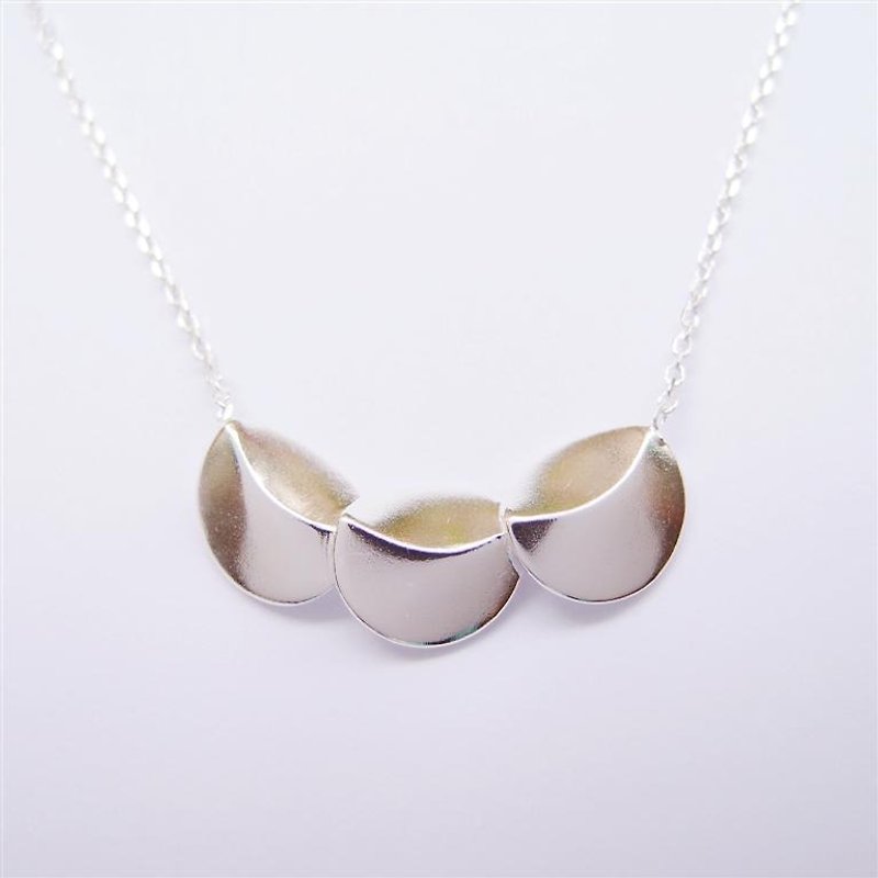 Arc 925 Silver Necklace - Necklaces - Other Metals 