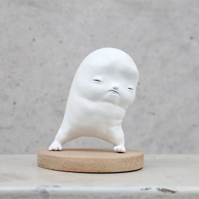 KONETA b 桌飾 擺飾 - 公仔/玩偶 - 塑膠 白色