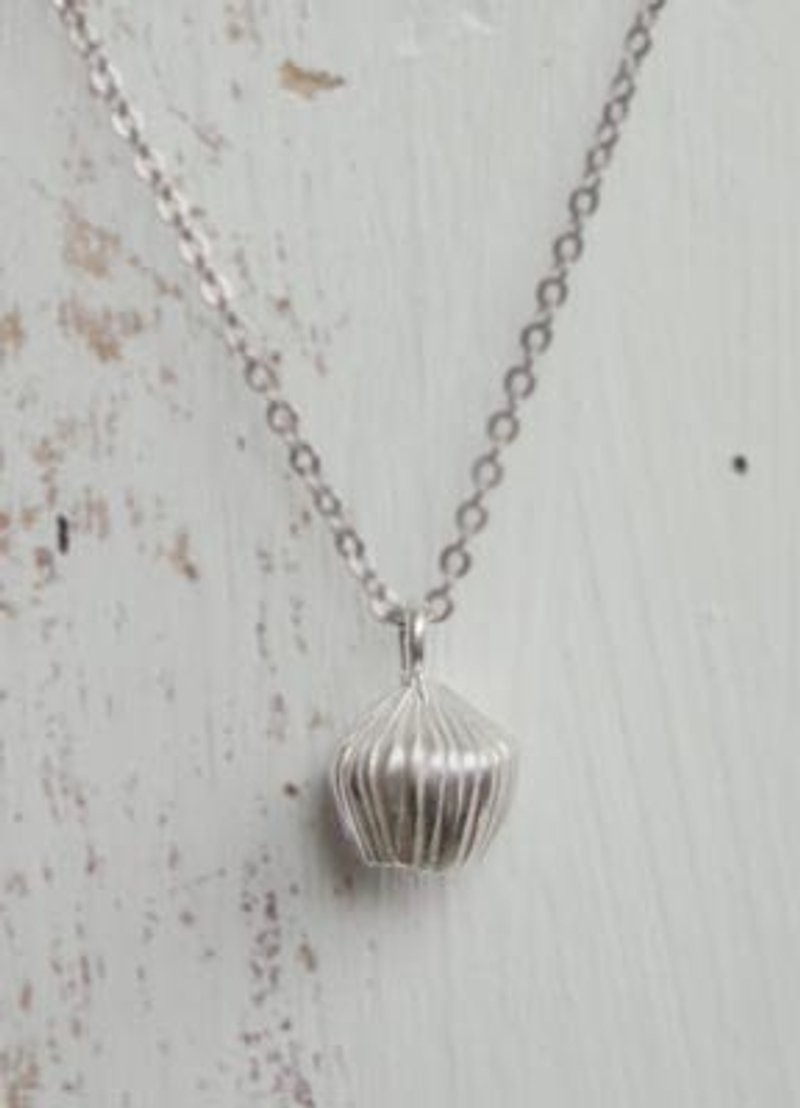 Lily of the valley handmade silver necklace - Necklaces - Sterling Silver Silver