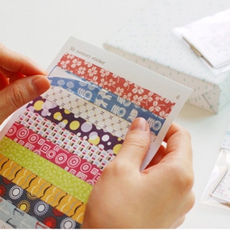 Daydream pattern paper sticker set, E2D94487 - Stickers - Paper Multicolor