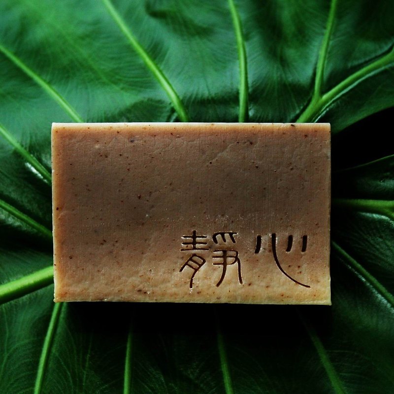 【Monga Soap】Meditation Soap-Hinoki Soap/Wood Taste/Face Wash/Handmade Soap - Facial Cleansers & Makeup Removers - Other Materials Brown