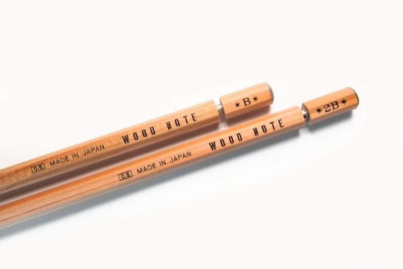日本北星 Woodnote 自動鉛筆 絕版品0.5mm HB B 2B不分款