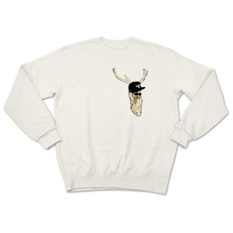 DEER CAP c (sweat white) - Men's T-Shirts & Tops - Other Materials 