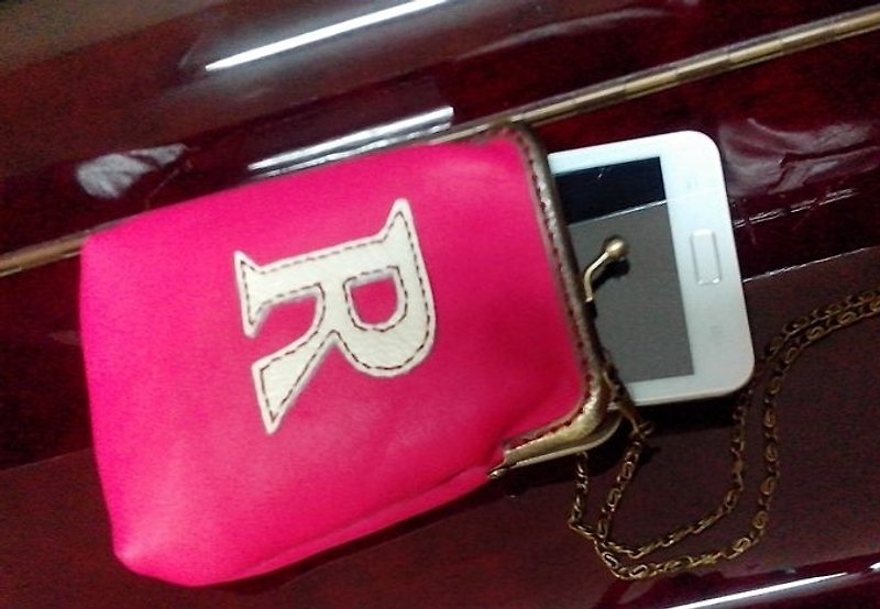 【MY。手作】Personalized Leather cell phone case for iPhone / Note  / cell phone bag - กระเป๋าสตางค์ - หนังแท้ หลากหลายสี