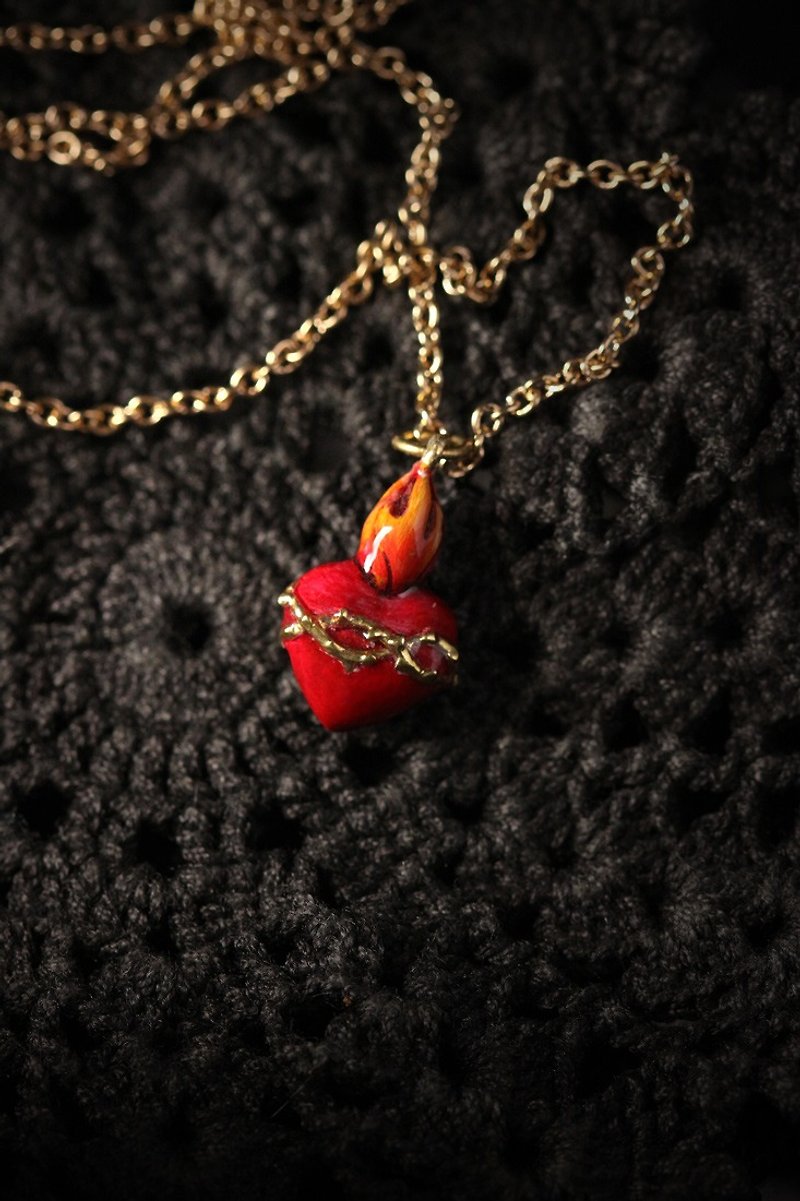 Secret Heart Necklace by Defy. - 項鍊 - 其他金屬 