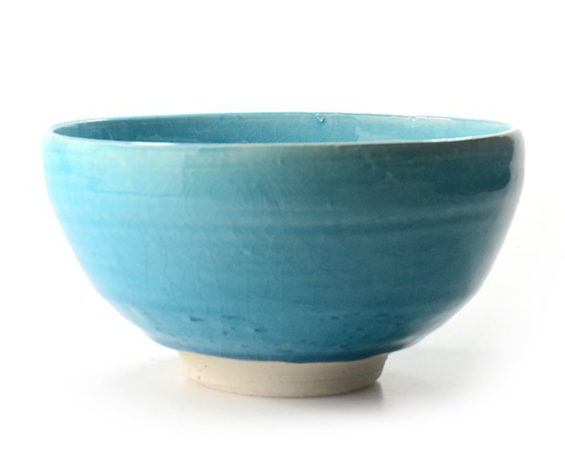 Turkey blue evening twilight bowls (large) - Bowls - Porcelain Blue