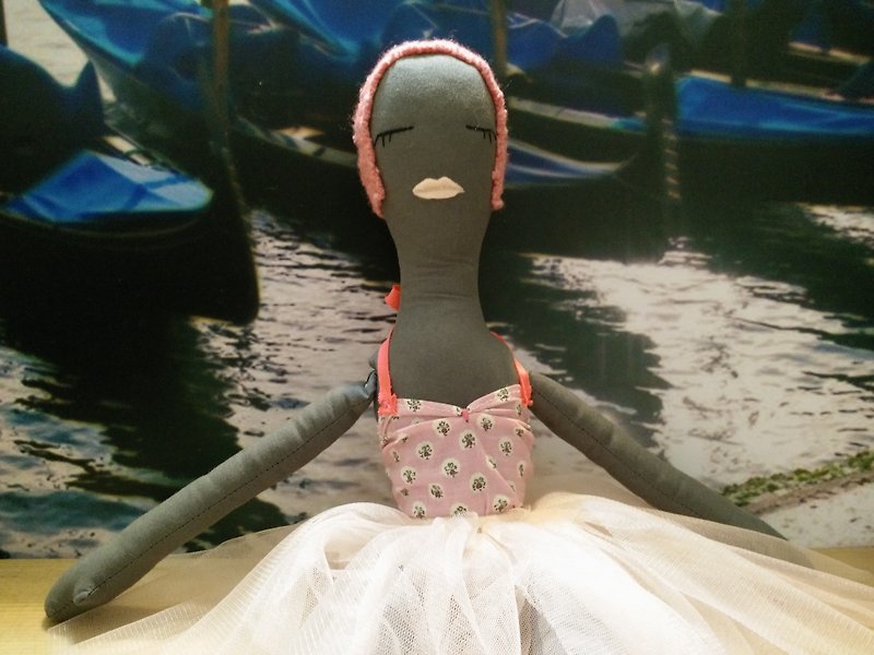 Semi-custom doll - ตุ๊กตา - ผ้าฝ้าย/ผ้าลินิน สีม่วง