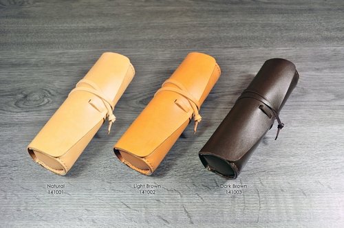 MICO Handicraft ** 客製化 ** MICO 皮革筆卷/筆袋(自定皮料)