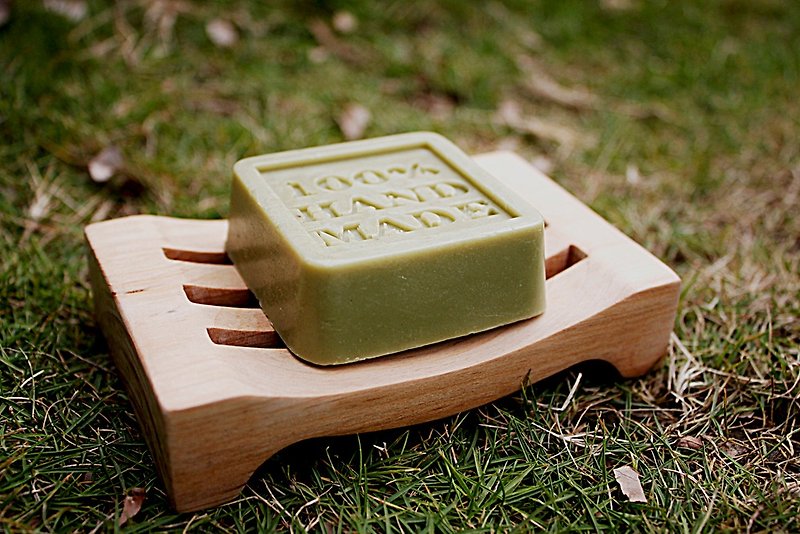[GOODO Good Service] Handmade×Solid wood / handmade wooden soap table - กล่องเก็บของ - ไม้ 