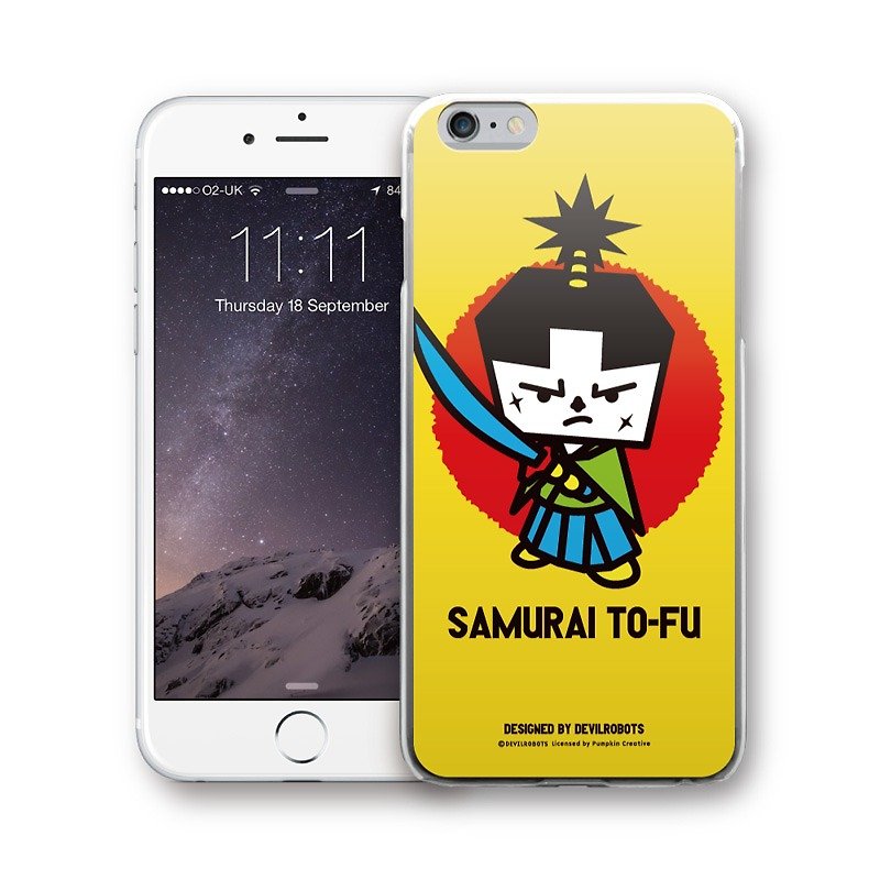AppleWork iPhone 6 / 6S / 7/8 Original Design Case - Parents and Tofu PSIP-333 - เคส/ซองมือถือ - พลาสติก สีเหลือง