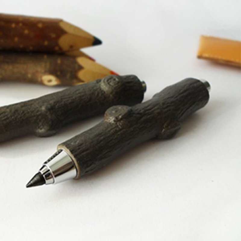 Branch ceramic graffiti pen (fashion black) - อื่นๆ - วัสดุอื่นๆ สีดำ