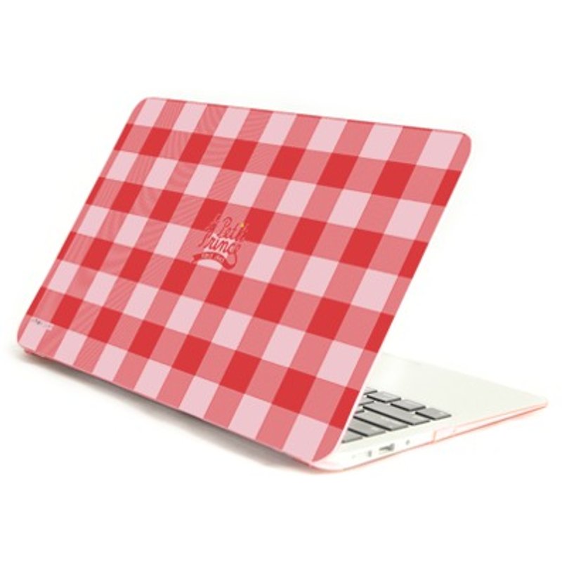 小王子授權系列-一起野餐吧《 Macbook 12吋/ Air 11吋 專用 》水晶殼 - 平板/電腦保護殼/保護貼 - 塑膠 紅色