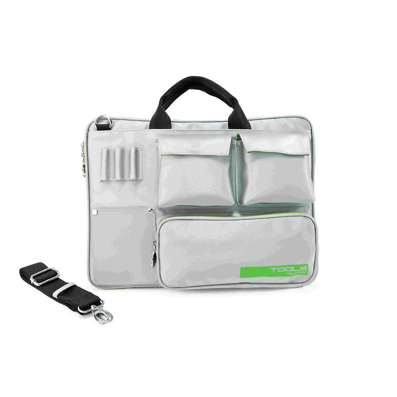 tools Com Bag - Messenger Bags & Sling Bags - Waterproof Material Silver