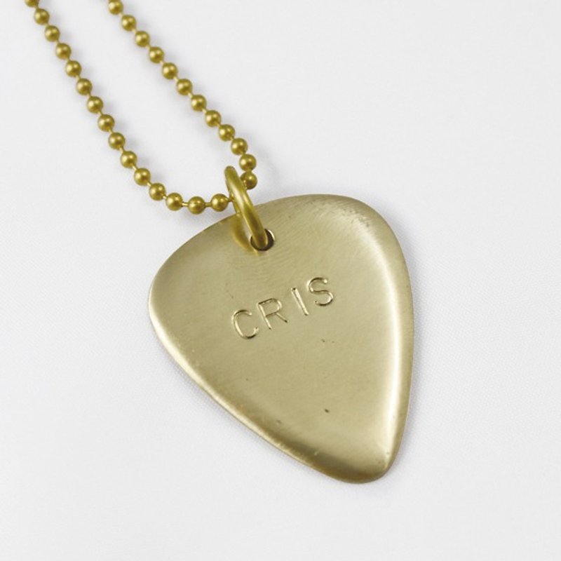 Customized gift PICK flavonoid alphabet necklace is sold out while stocks last - Necklaces - Other Metals Khaki