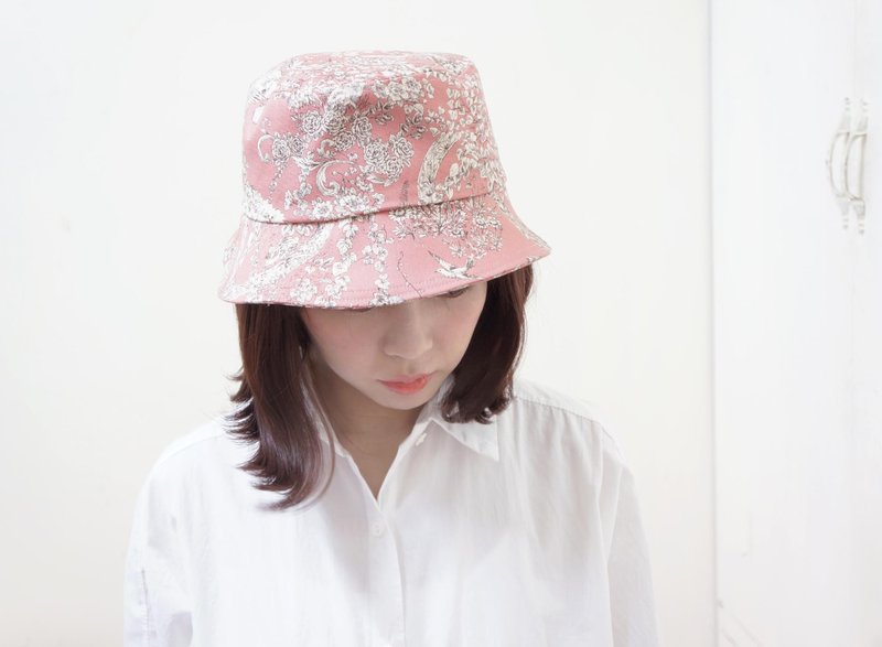 Good girl hat | Pink Deer with flowers rabbit / last one M - หมวก - วัสดุอื่นๆ สึชมพู