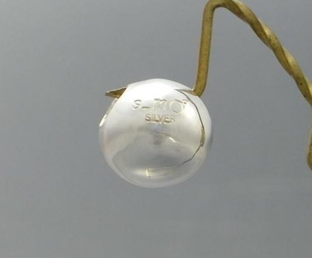 anti smile ball pendant S 【type:B】(s_m-P.08) ( 不高兴情绪不好銀