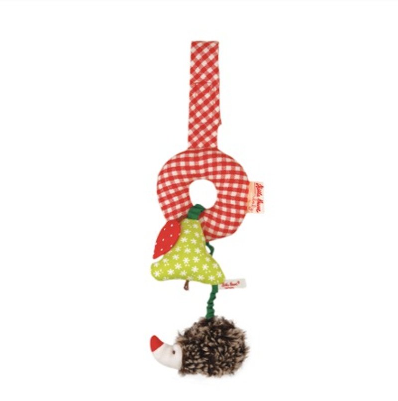 世紀ドイツのブランドケーテ・クルーゼ人形がハリネズミをぶら下げ - 知育玩具・ぬいぐるみ - コットン・麻 多色