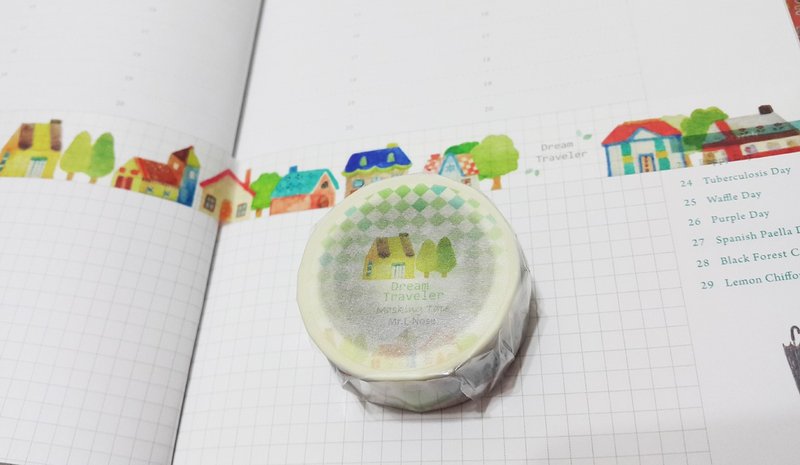 築夢旅人紙膠帶(現貨1捲) - 紙膠帶/和紙/PET - 紙 