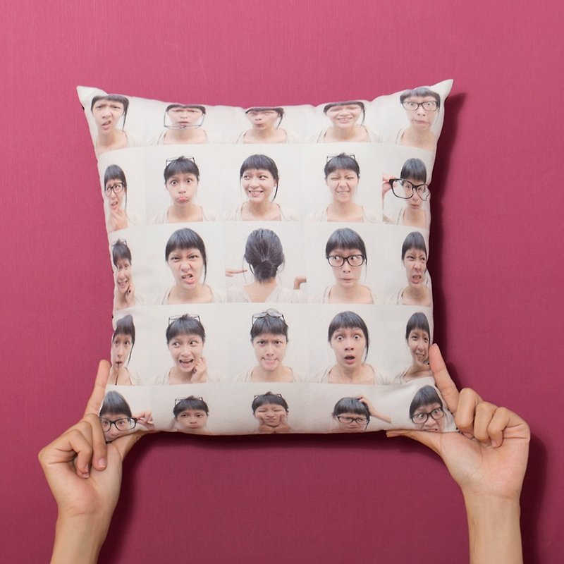 【Fun Print】 【customize】 16/25 Continuous-Shooting  Pillow - Pillows & Cushions - Other Materials 