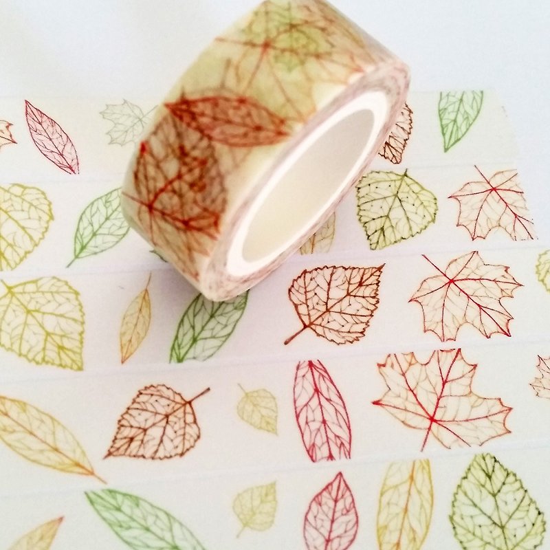 Masking Tape The Fate of Leaf Scars - Washi Tape - Paper 