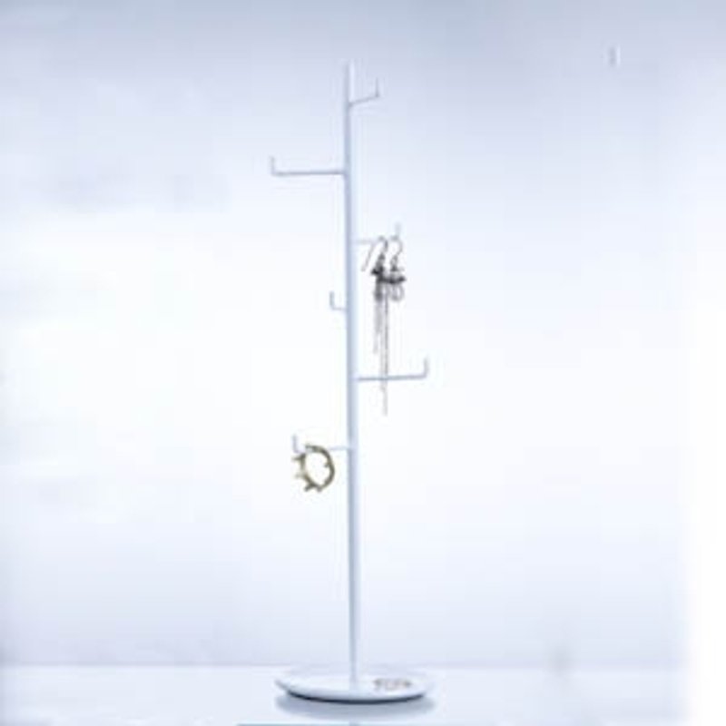 Free to hang mini display stand-M black/white - Items for Display - Other Metals White