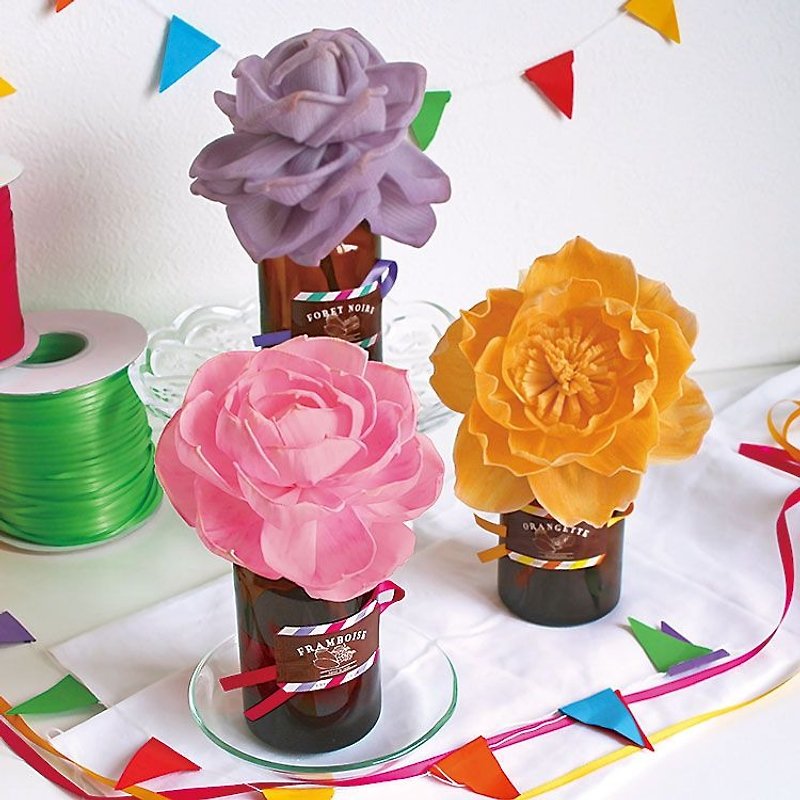 日本のアート・ラボ - デザートワインの香りの花 -  3の合計 - アロマ・線香 - 寄せ植え・花 多色