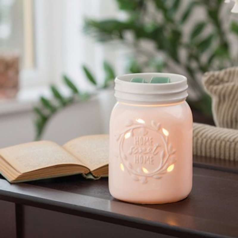Mason Jar Illumination - Candles & Candle Holders - Other Materials White
