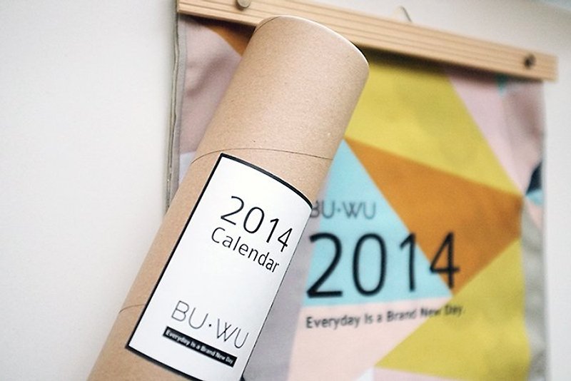 BUWU | 2014年カレンダー残りの1群（2025も一度再利用することができます！） - カレンダー - その他の素材 