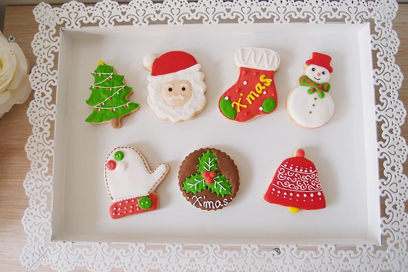 Snore snore snore baa mile Coos hemp hand-made Christmas sugar cookie Adams - Handmade Cookies - Fresh Ingredients 