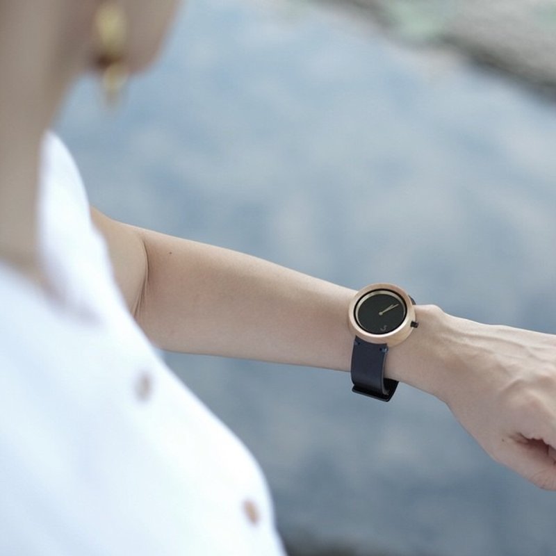 Lima Watch Sore Maple Blue with Black Dial - 女錶 - 木頭 藍色