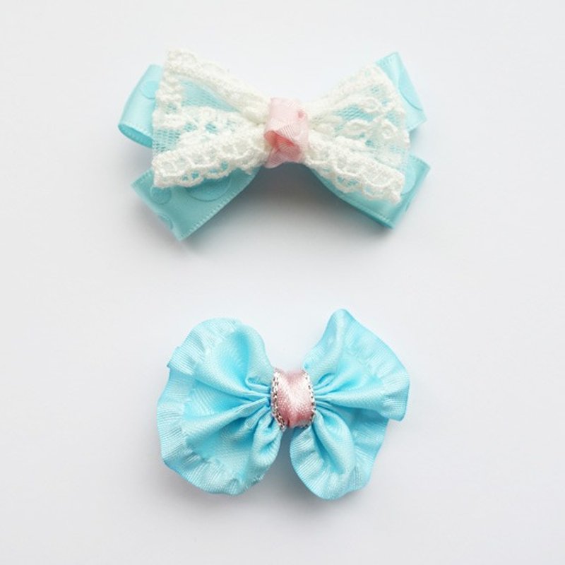 ライトスプリングブルーパウダー ベビー多目的クリップ（セット） - スタイ - その他の素材 ブルー