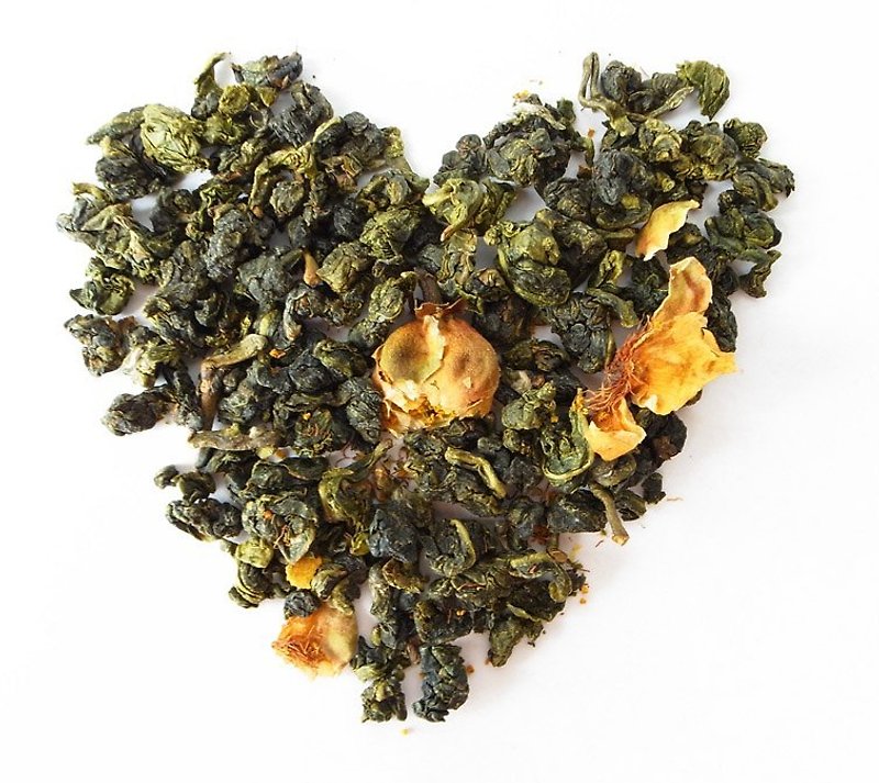 Organic tea flower green tea 75g - ชา - พืช/ดอกไม้ สีเขียว