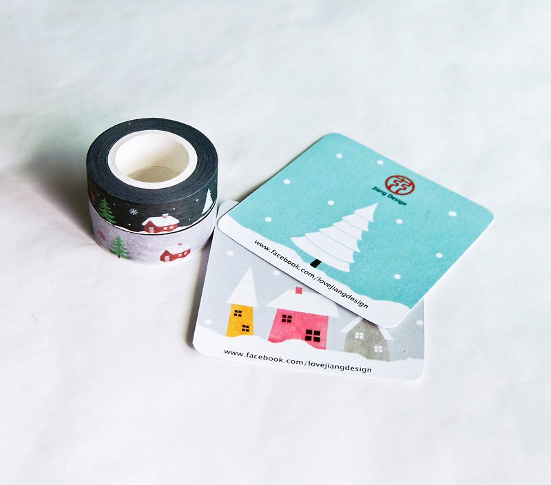 Limited paper tape] [Winterfest Christmas Volume 1 - Washi Tape - Paper 