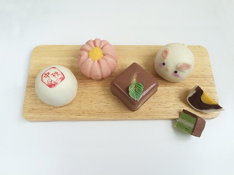 2016 Mid-Autumn Festival exclusive - Mid-Autumn moon cake soap gift box - Body Wash - Plants & Flowers Orange