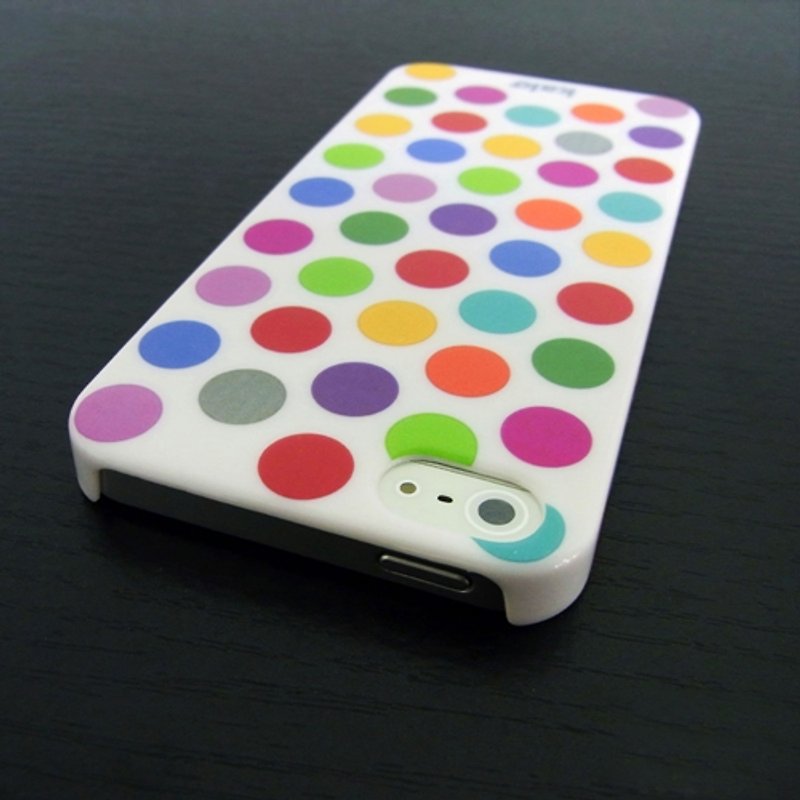 Kalo card creative iPhoneSE / 5 / 5S common fun little protection shell (white) - เคส/ซองมือถือ - วัสดุอื่นๆ หลากหลายสี