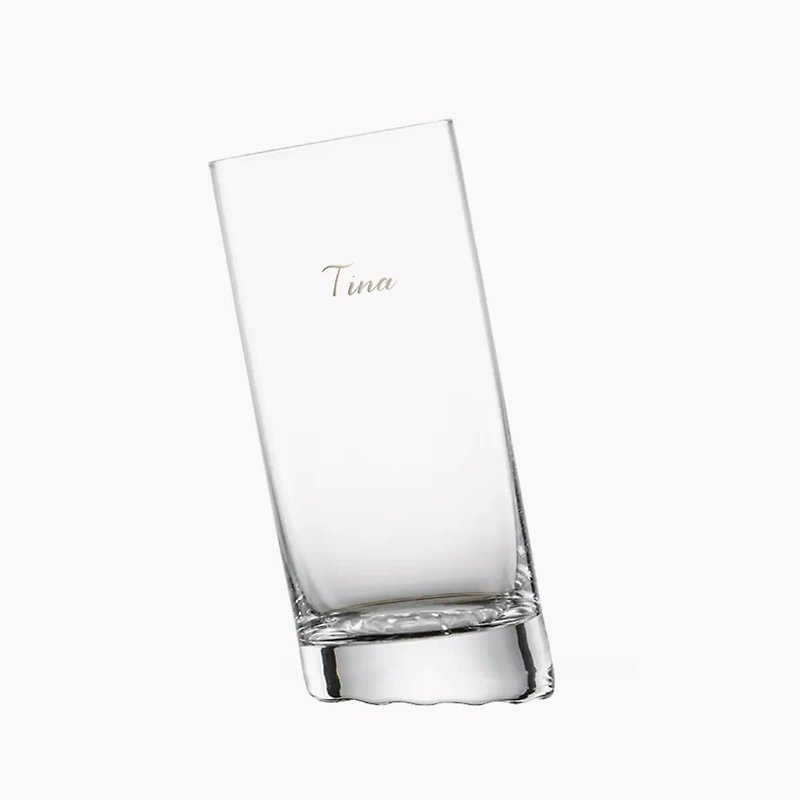 375cc 【ドイツ・ツァイス社】 Barserie クリスタル ビアグラス スラントカップ - ワイングラス・酒器 - ガラス 透明