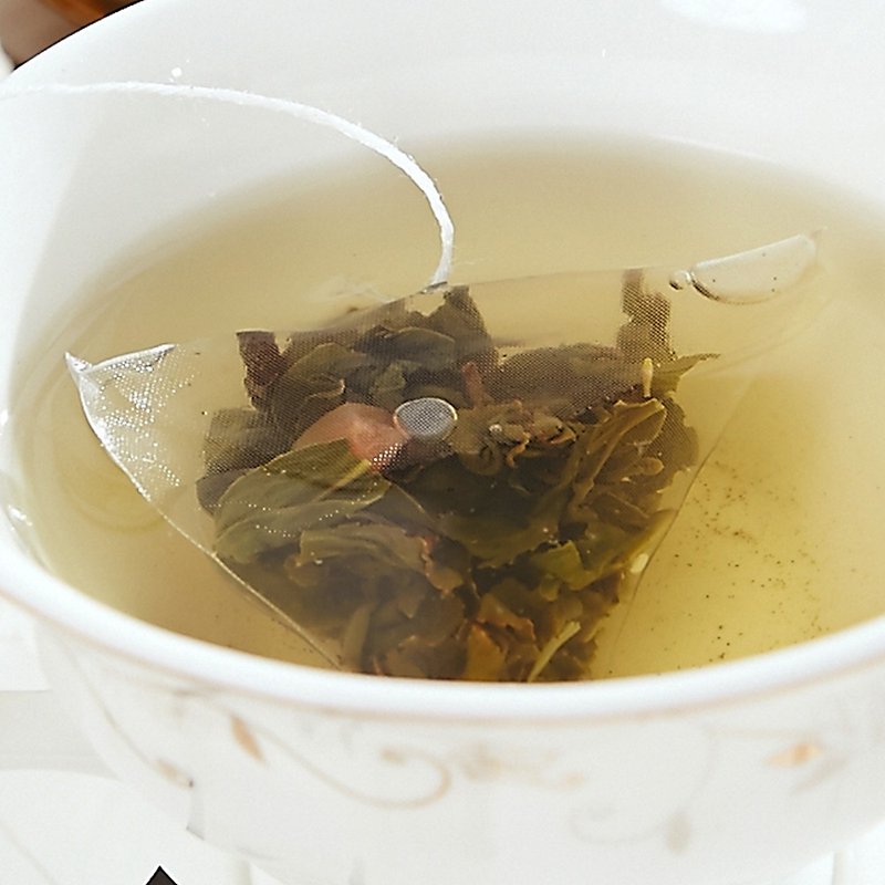 蜜桃烏龍茶(8入/袋)│三角立體茶包‧帶有甜蜜香氣的茶品 - 茶葉/漢方茶/水果茶 - 其他材質 紅色