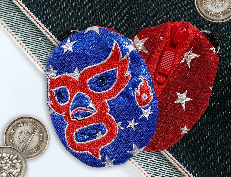 Limited number of Taiwan rewards! ! Mask Coin Purse 2015AW New - Keychains - Other Materials Multicolor