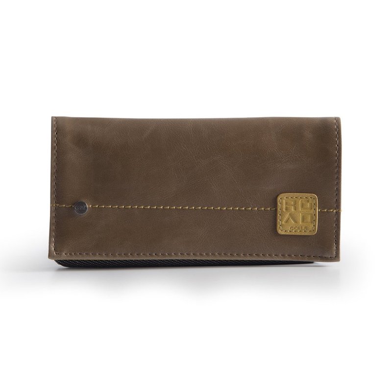 GOLLA 北歐芬蘭都會時尚皮夾 Phone wallet REY+ G1742 - 手拿包 - 真皮 咖啡色