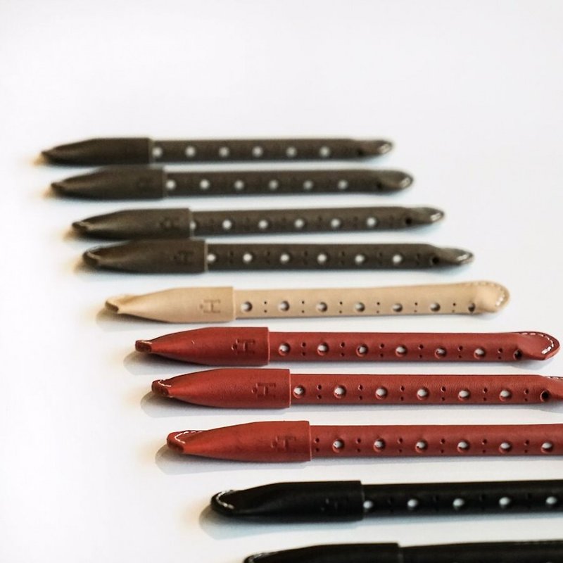 Leather Handmade Pen Case | Hender Scheme - Folders & Binders - Genuine Leather Multicolor