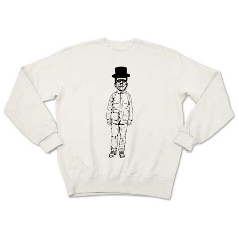 Outdoor Frankenstein (sweat white) - Men's T-Shirts & Tops - Other Materials 