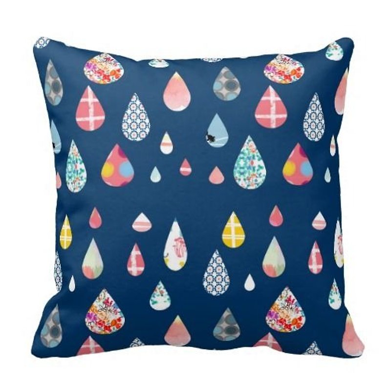 Colorful rain - Australia Original pillow pillowcase - Pillows & Cushions - Other Materials Multicolor