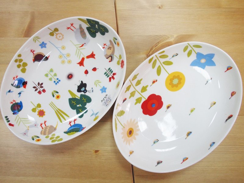 Japan KOTORITACHI Scandinavian plate - จานเล็ก - วัสดุอื่นๆ หลากหลายสี