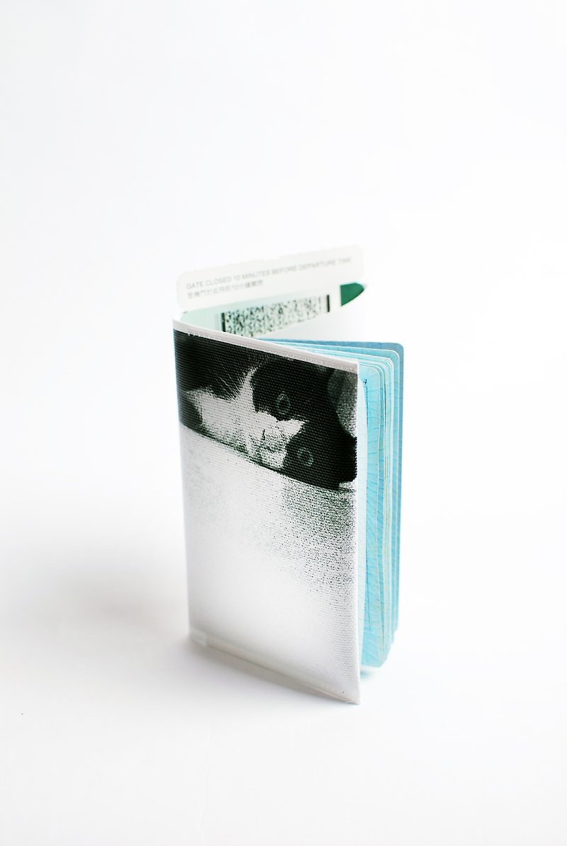 Meow Woo. Passport Case - Passport Holders & Cases - Waterproof Material Black