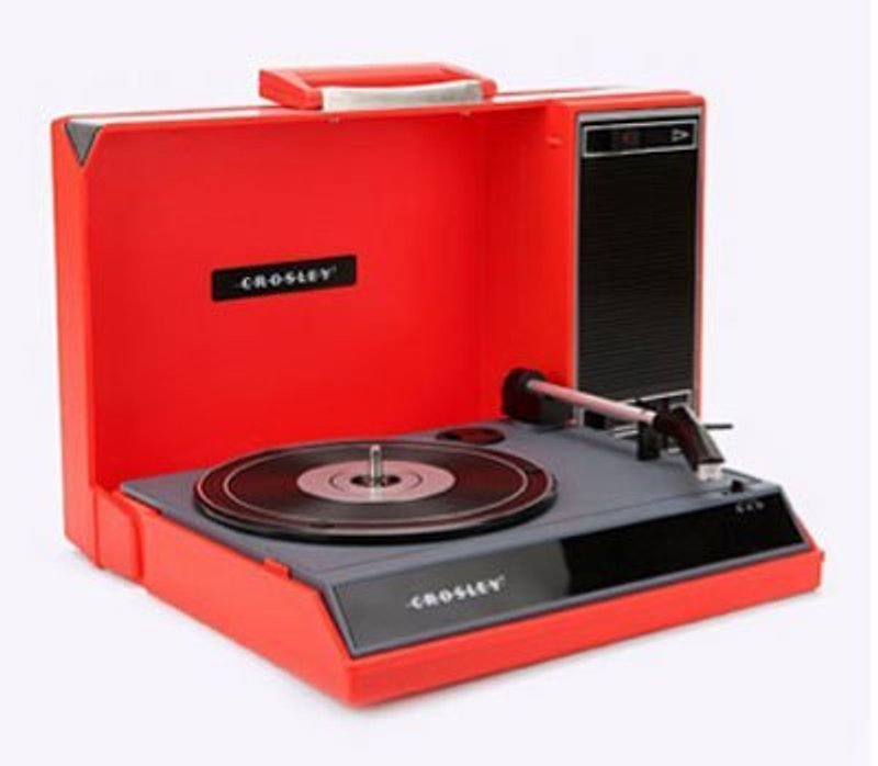 紅色復古造型ＬＰ唱盤 - その他 - その他の素材 レッド