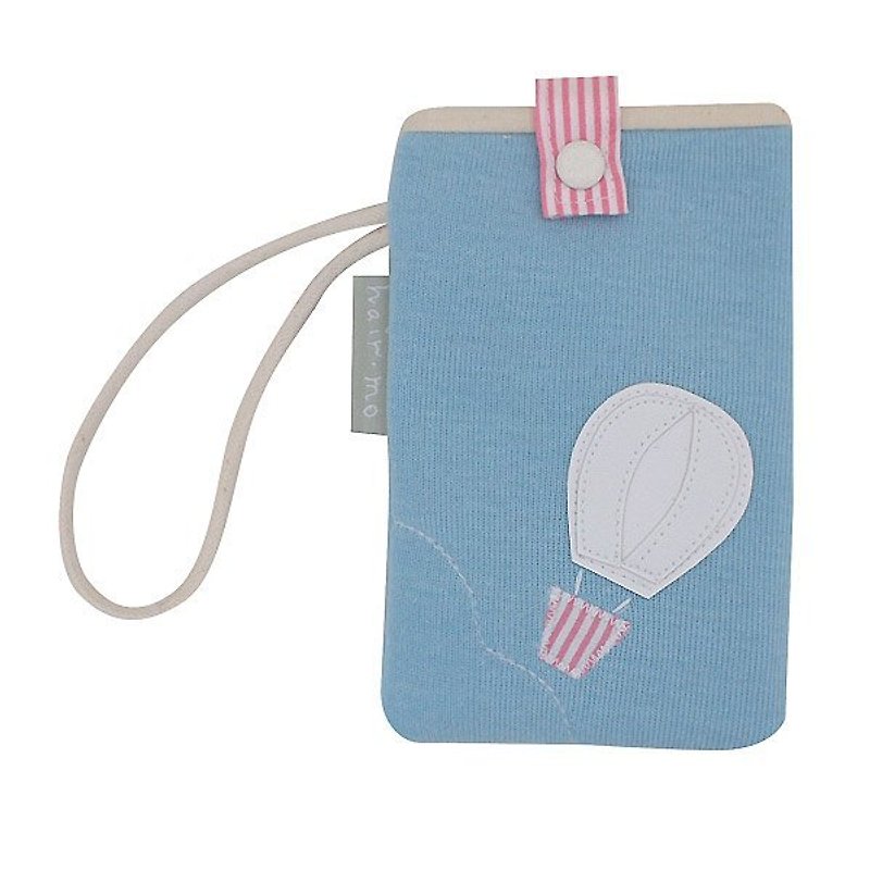 hairmo. Hot Air Balloon Mobile Phone / iPhone bag - blue - Phone Cases - Other Materials Blue