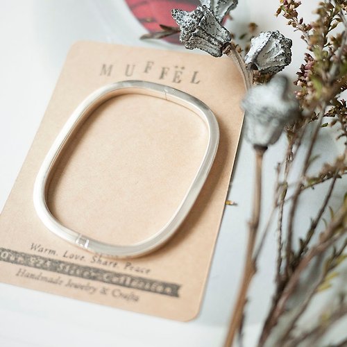 Muffel Store MUFFëL 925 Silver 純銀系列 - Square 手環
