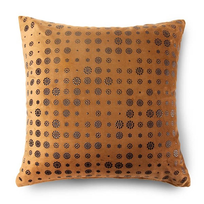 [GFSD] Rhinestone Boutique-Geometric Pop Style-[Gradient] Pillow - หมอน - วัสดุอื่นๆ สีนำ้ตาล